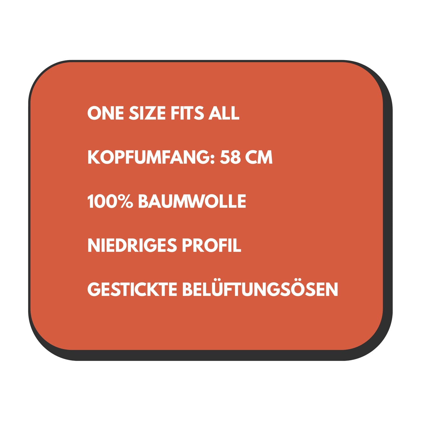 Schwarze Vintage Cap — Bildupload & individuell gestalten