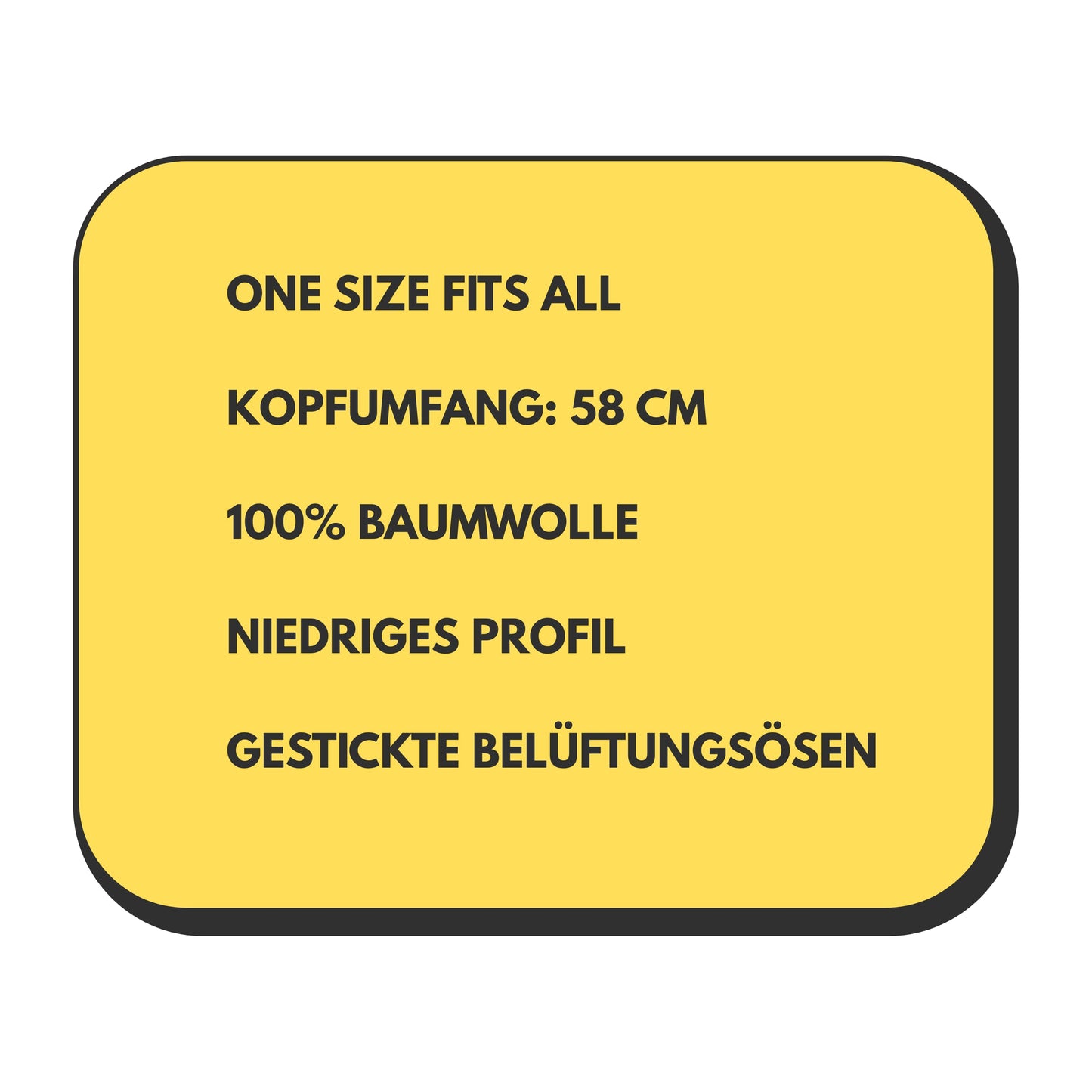 Hellblaue Dad-Cap — weiße Stickschrift personalisierbar