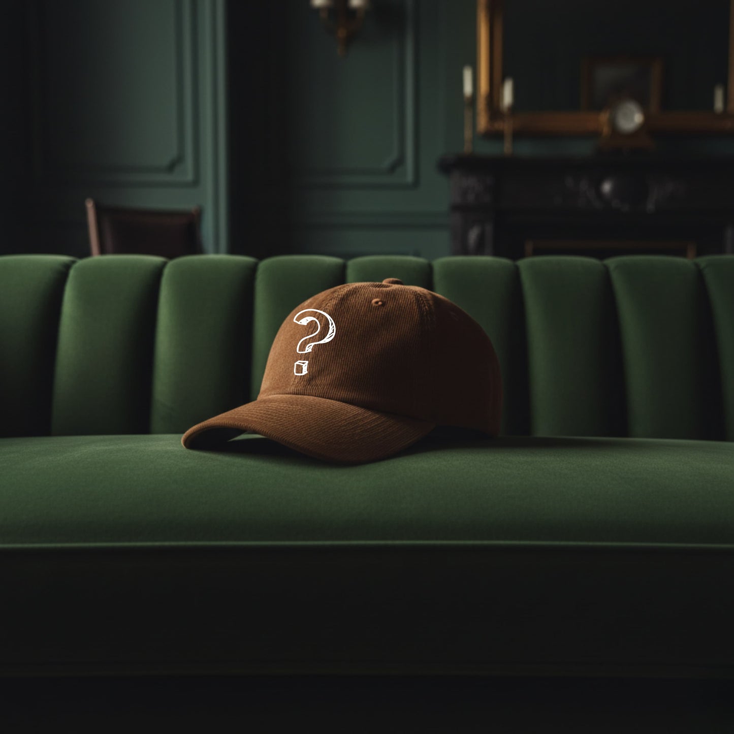 Beige Cord Cap — Bild-Upload & individuell gestalten