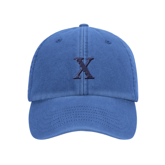 Cornflower Blau Cap — 10 Zeichen personalisierbar