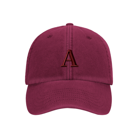 Rote Dad-Cap — eigener Text & personalisierbar