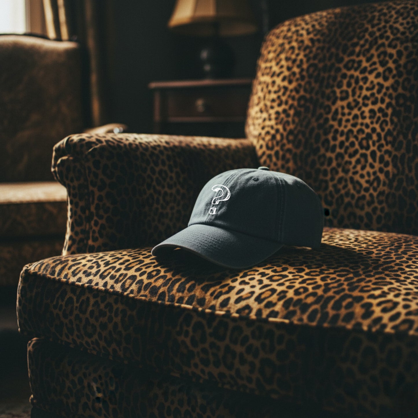 Vintage Light Denim Cap — 10 Zeichen personalisierbar