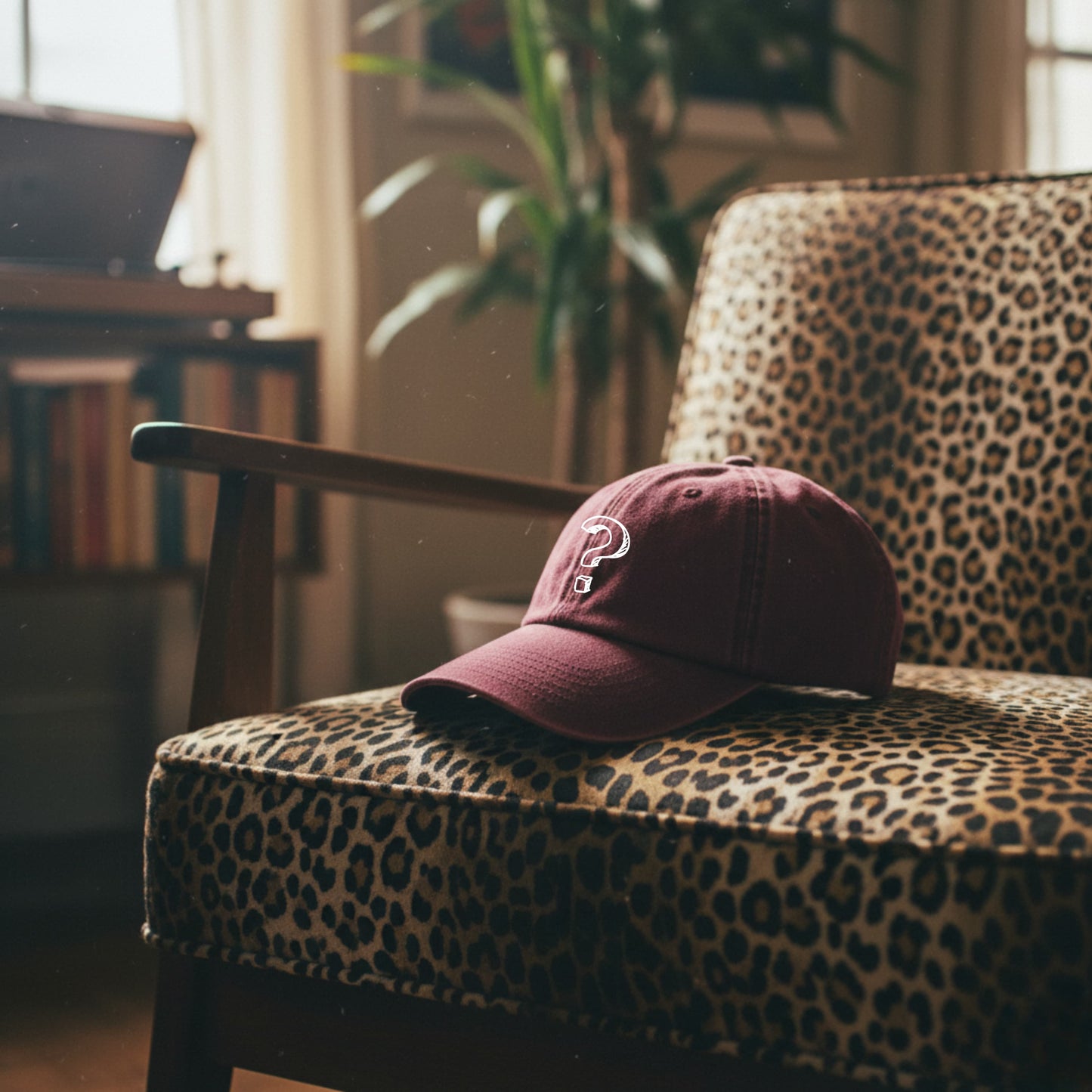 Rote Dad-Cap — eigener Text & personalisierbar